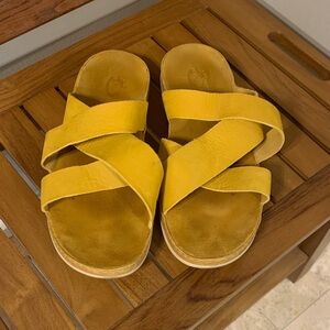 Chaco Yellow Women's Sandals